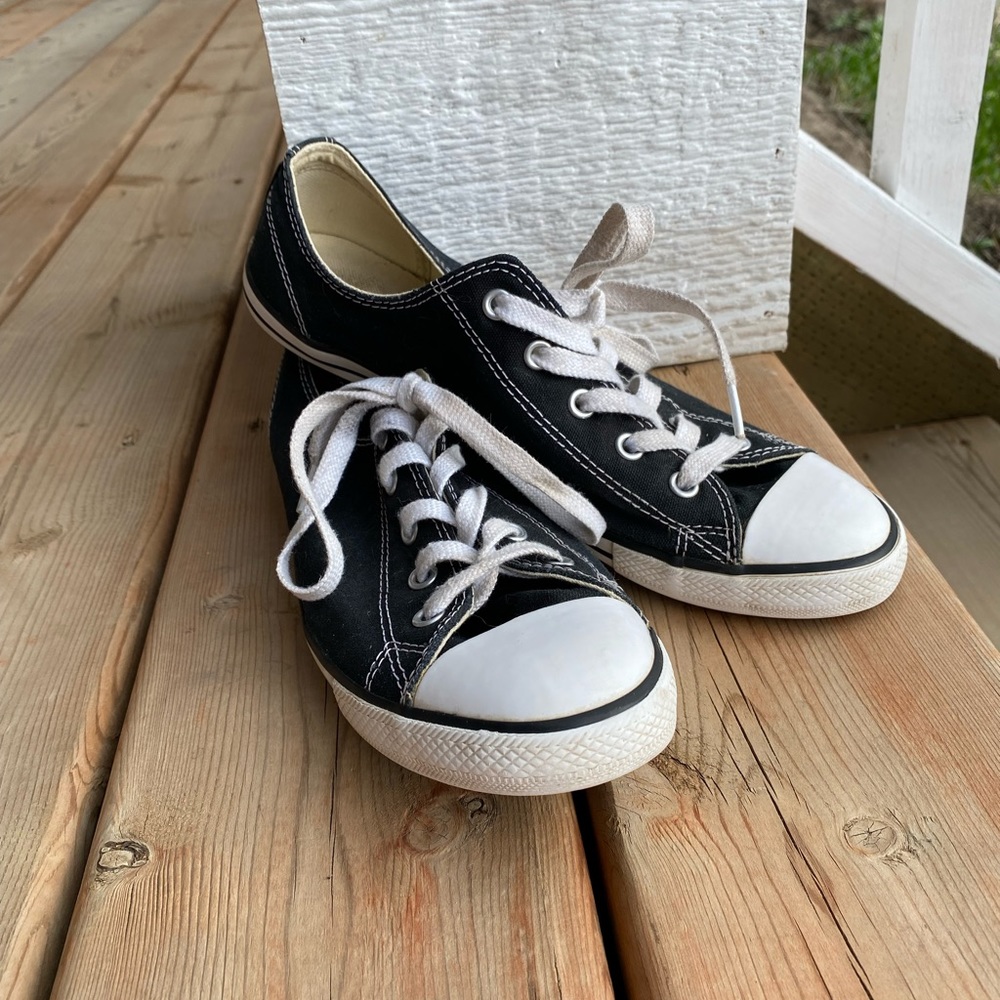 Converse Black Low Ladies - Picture 3 of 12